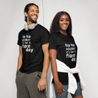 Unisex DryBlend® Classic Tee - 'Hip Hip Hooray' T-Shirt