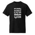 Unisex DryBlend® Classic Tee - 'Personally Victimised' Black T-Shirt