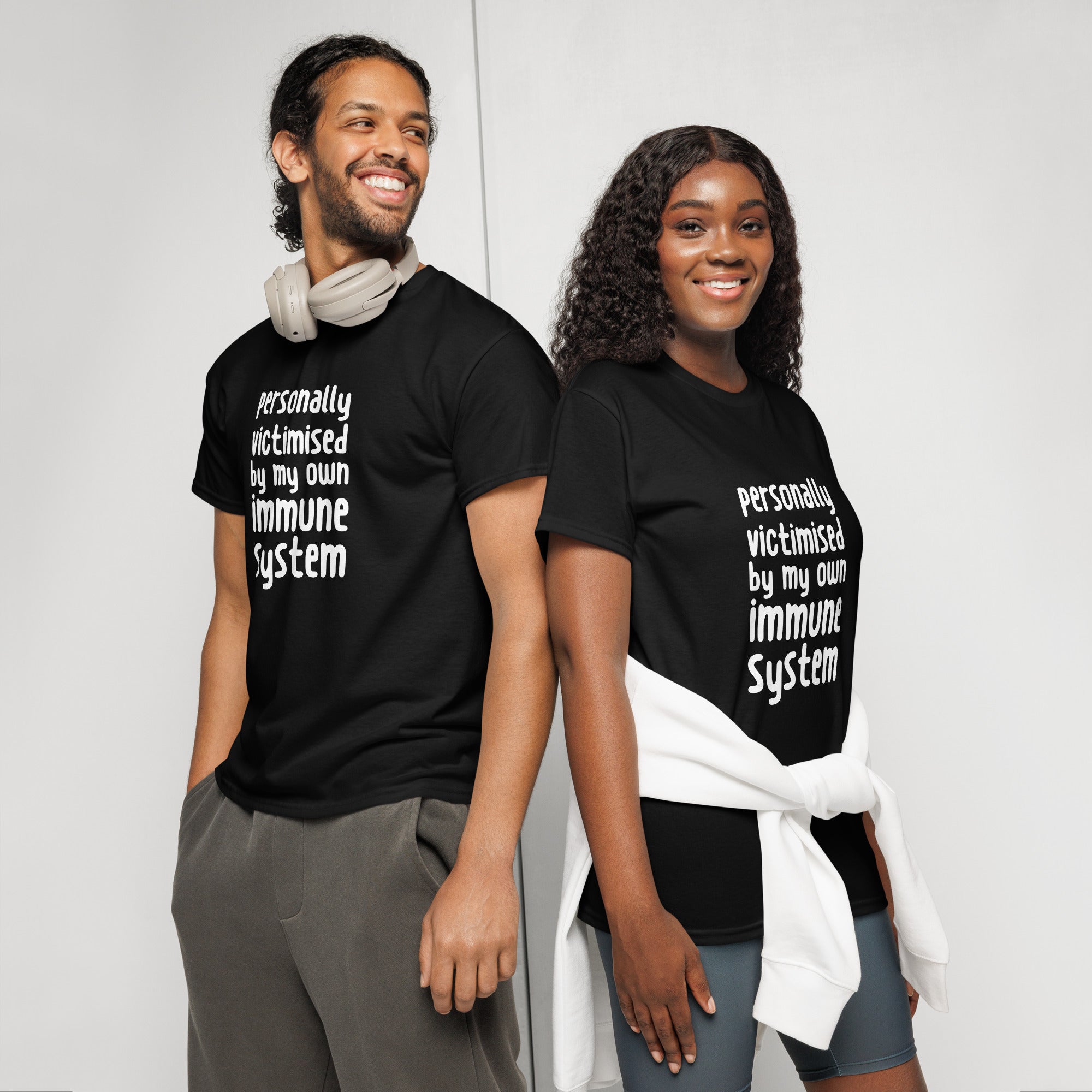 Unisex DryBlend® Classic Tee - 'Personally Victimised' T-Shirt