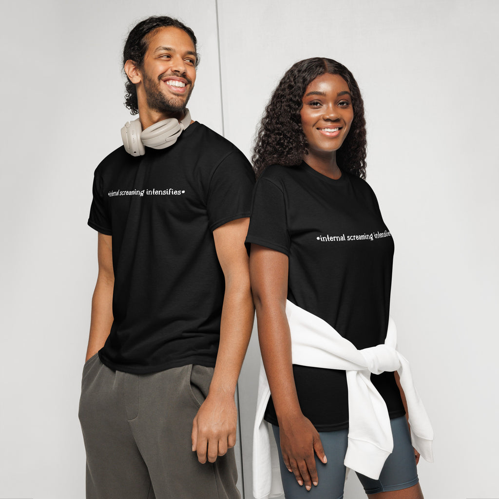 Unisex DryBlend® Classic Tee - 'Internal Screaming' T-Shirt