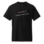 Unisex DryBlend® Classic Tee - 'Medically Interesting' Black T-Shirt
