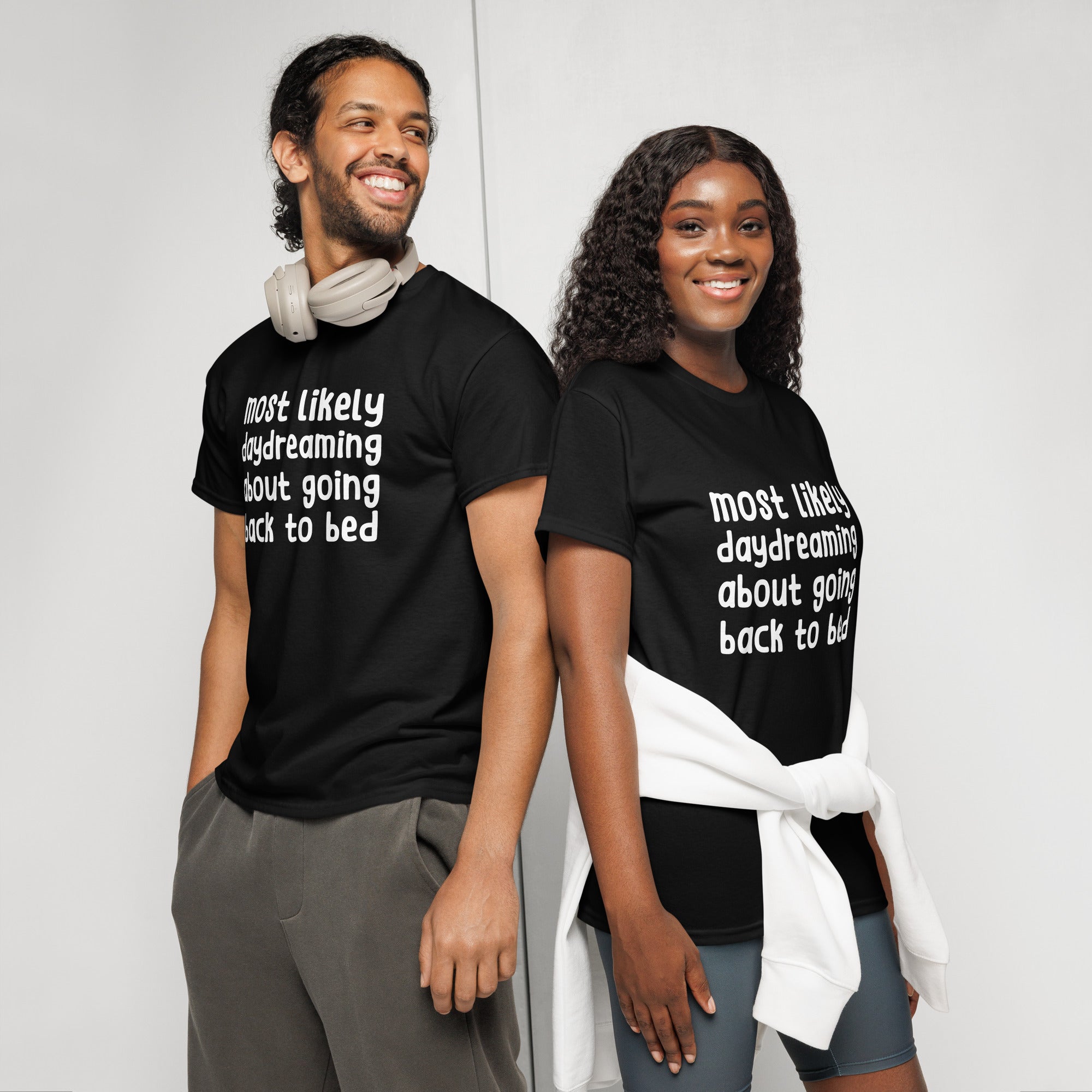 Unisex DryBlend® Classic Tee - 'Back to Bed' T-Shirt