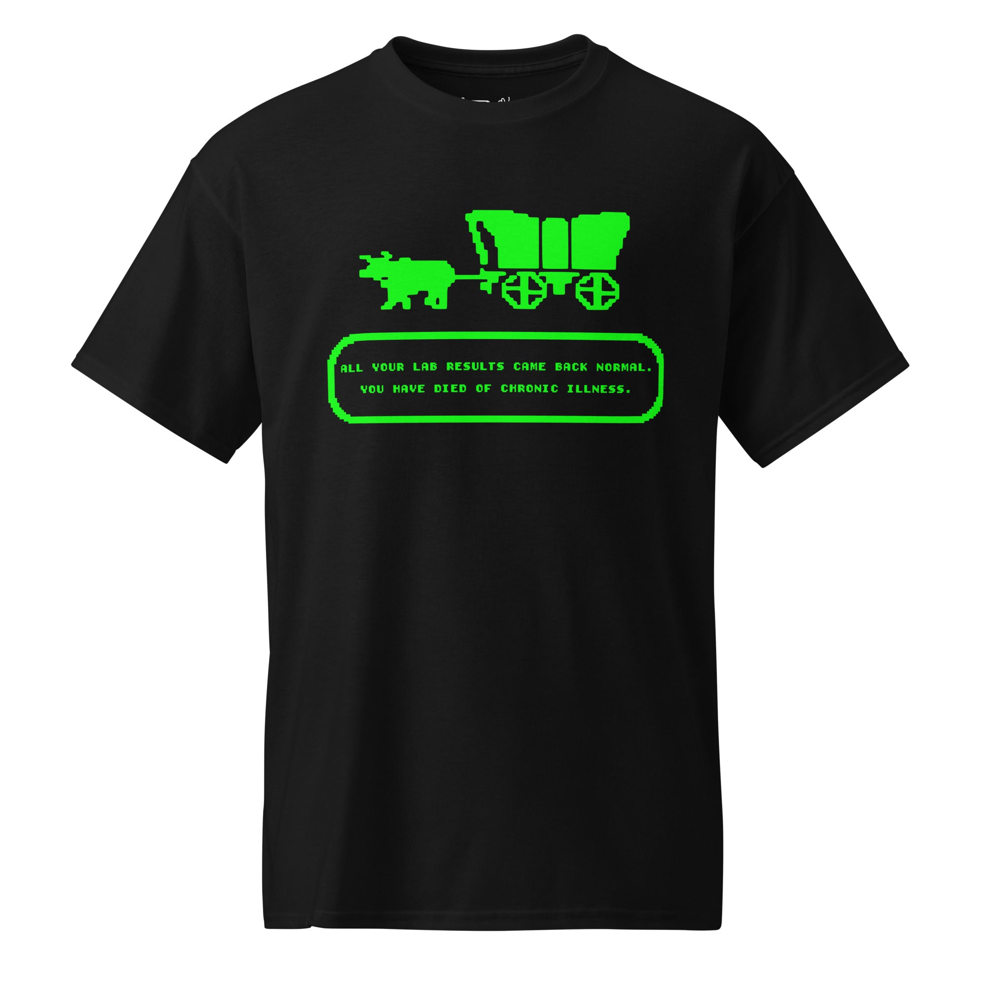 Unisex DryBlend® Classic Tee - 'Oregon Trail' Black T-Shirt