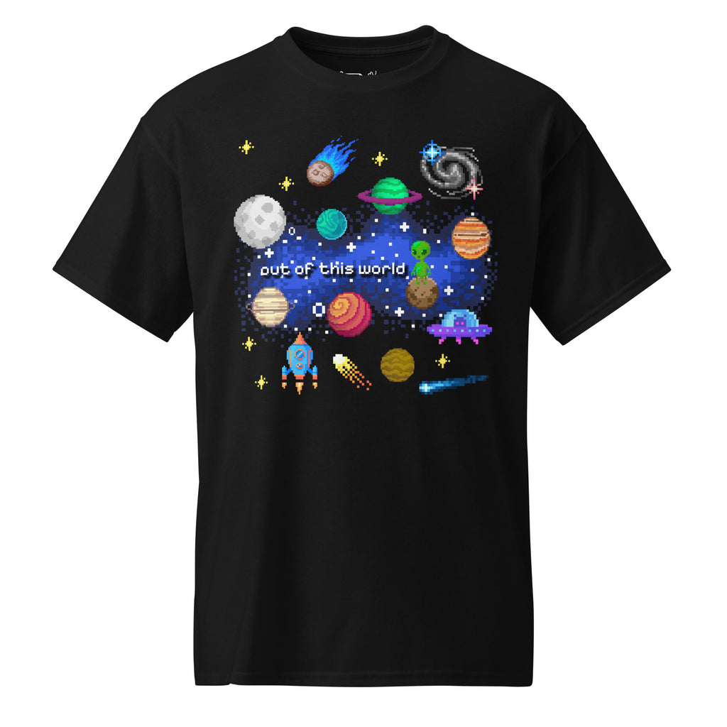 Unisex DryBlend® Classic Tee - 'Out of This World' Black T-Shirt