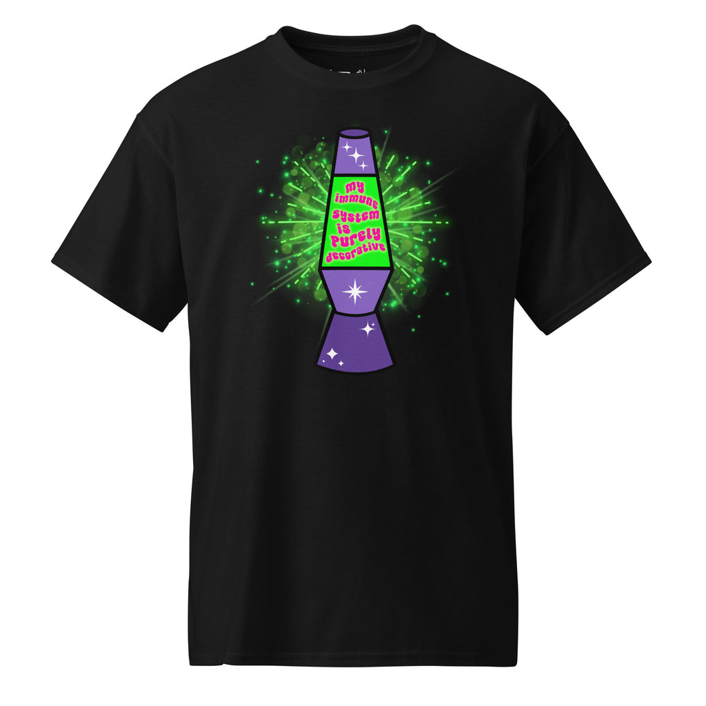 Unisex DryBlend® Classic Tee - 'Purely Decorative' Black T-Shirt