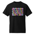 Unisex DryBlend® Classic Tee - 'Daydreaming' Black T-Shirt