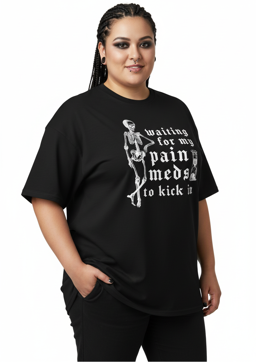 Unisex DryBlend® Classic Tee - 'Pain Meds' T-Shirt