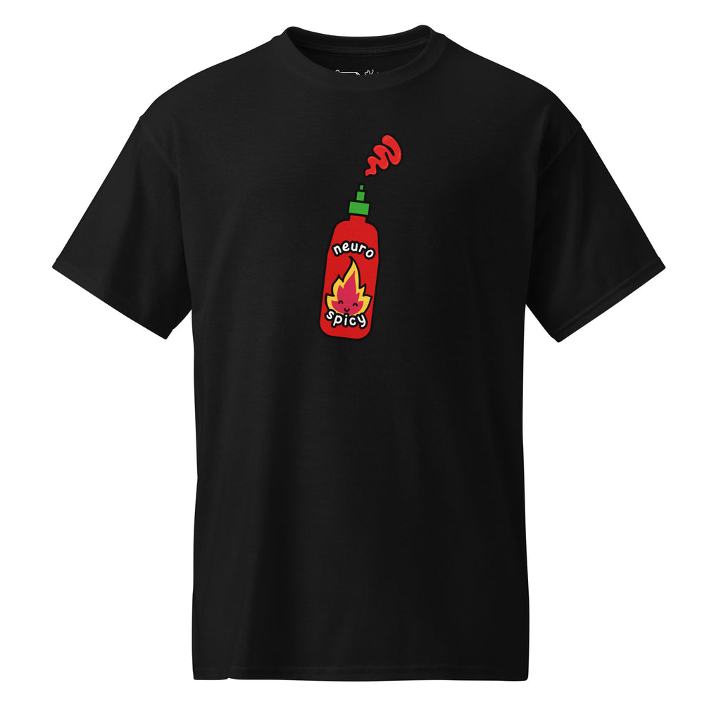 Unisex DryBlend® Classic Tee - 'Neuro Spicy' Black T-Shirt