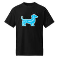 Unisex DryBlend® Classic Tee - 'Silly Sausage' Black T-Shirt