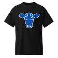 Unisex DryBlend® Classic Tee - 'Silly Cow' Black T-Shirt