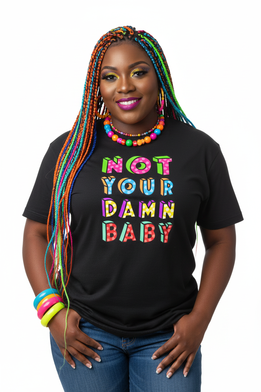 Unisex DryBlend® Classic Tee - 'Not Your Damn Baby' T-Shirt