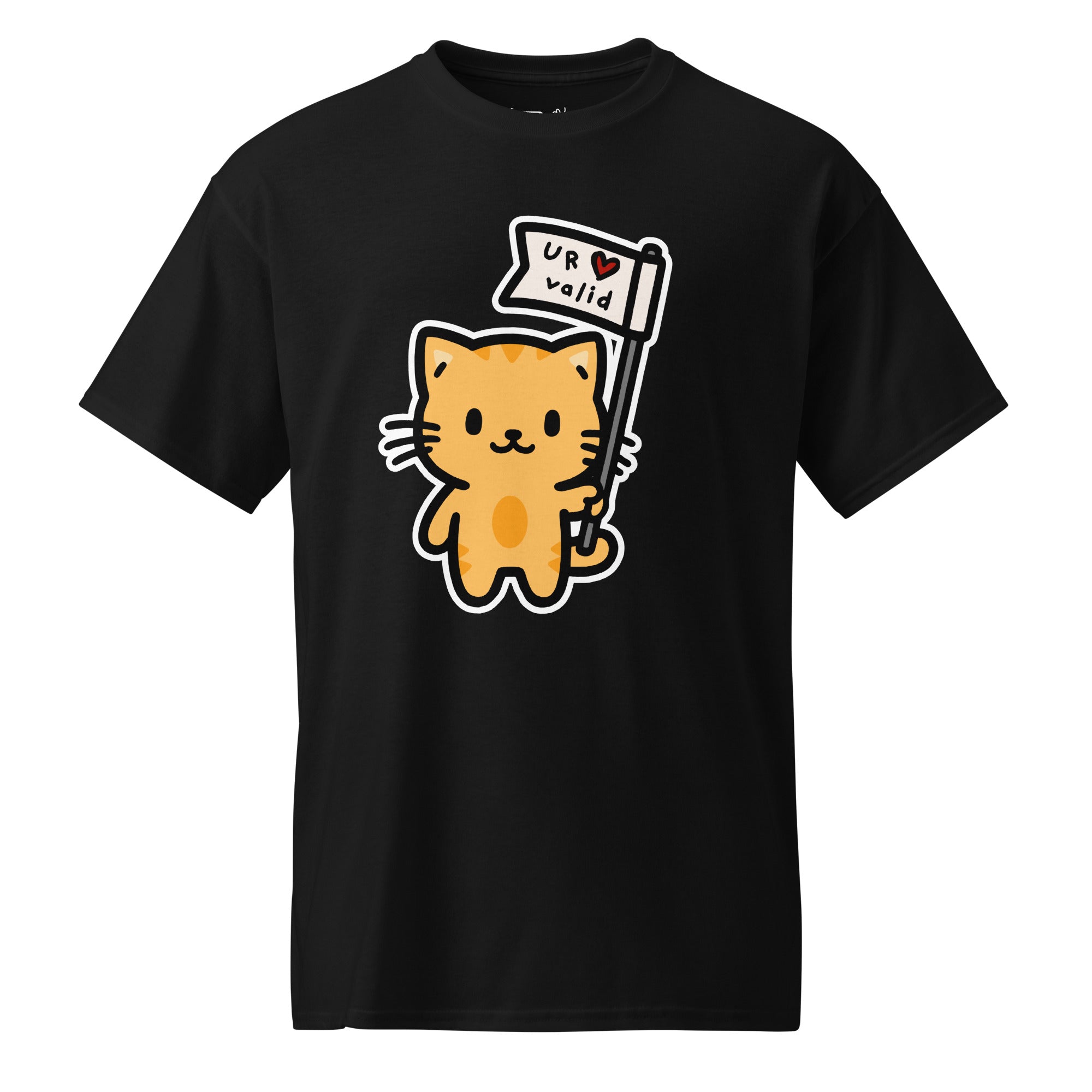 Unisex DryBlend® Classic Tee - 'U R Valid' Black T-Shirt