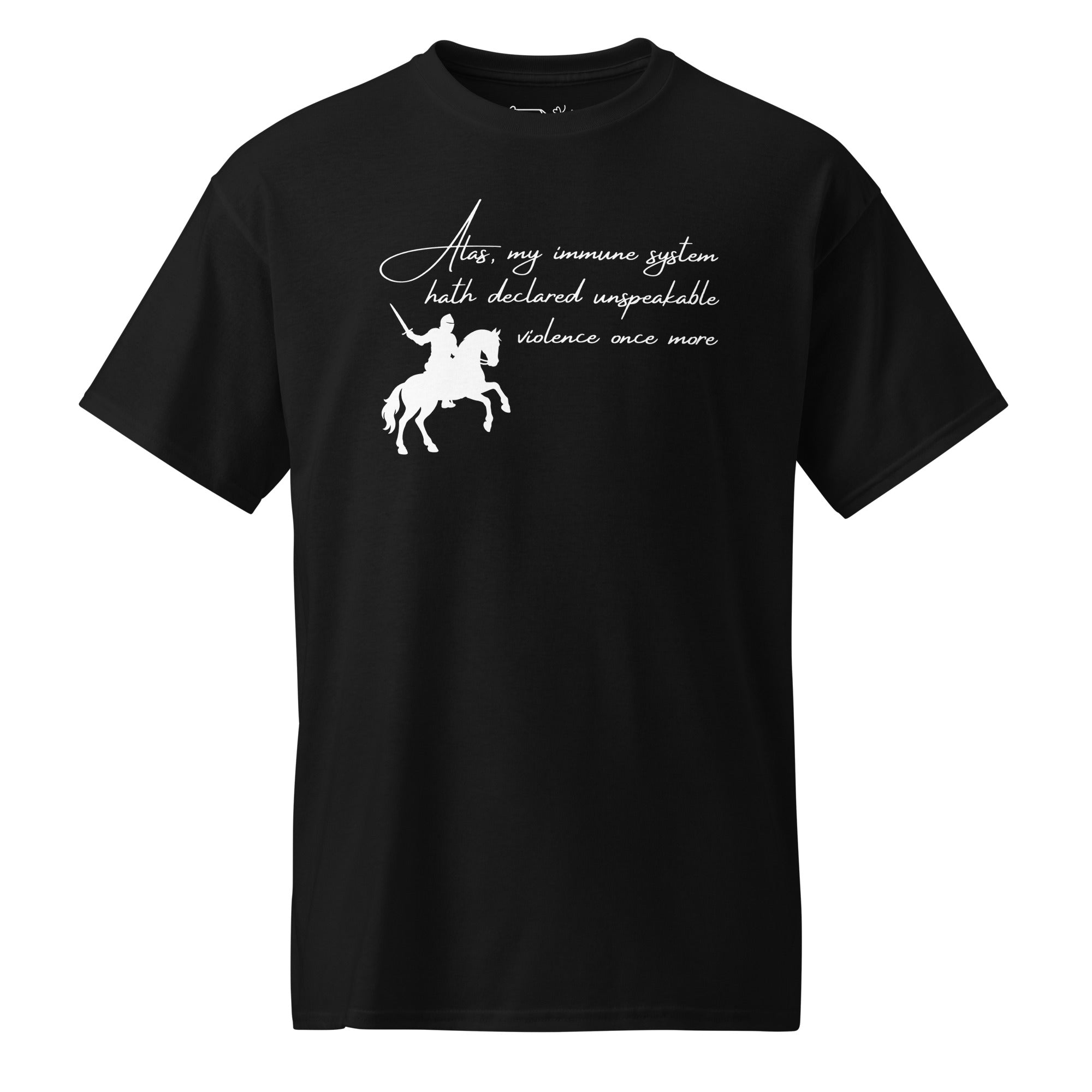 Unisex DryBlend® Classic Tee - 'Alas' Black T-Shirt