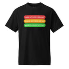 Unisex DryBlend® Classic Tee - 'Living With ADHD' Black T-Shirt