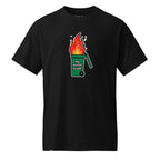 Unisex DryBlend® Classic Tee - 'Bin Fire' Black T-Shirt