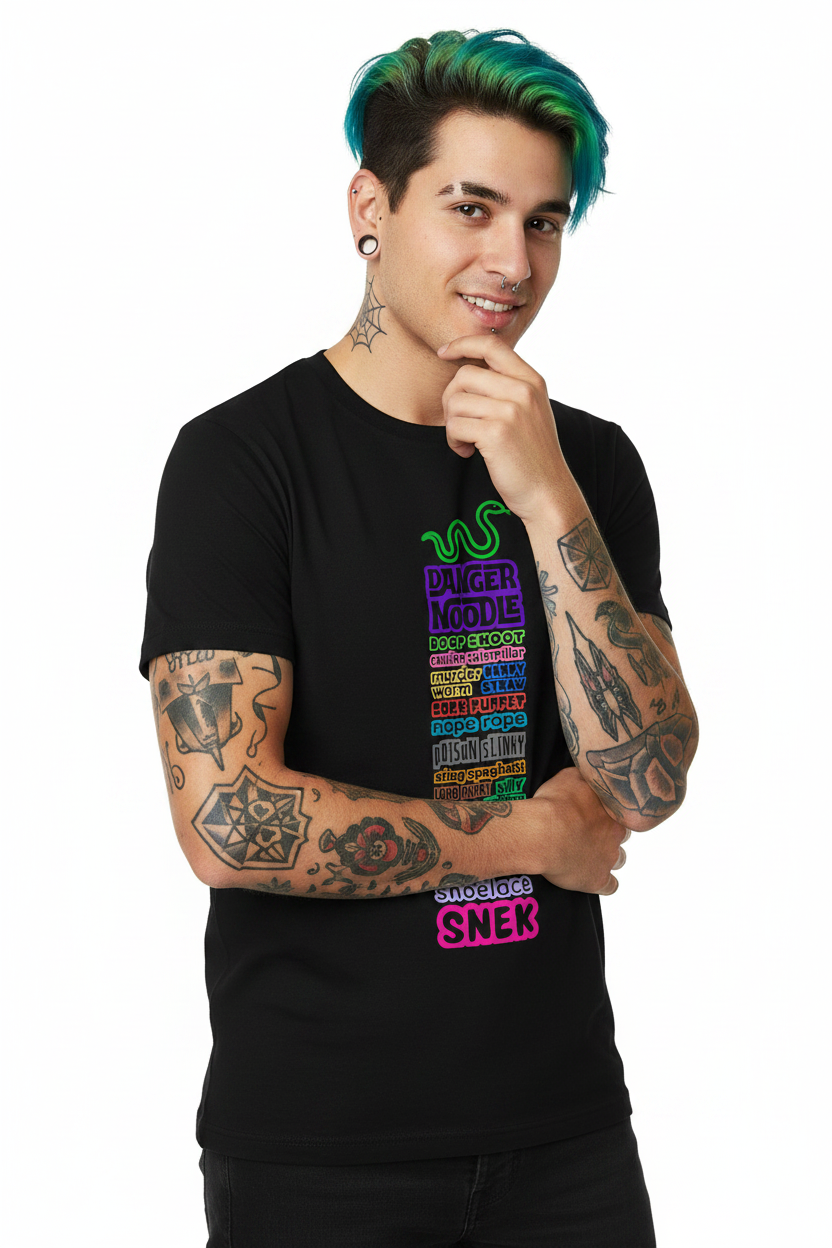 Unisex DryBlend® Classic Tee - 'Danger Noodle' T-Shirt