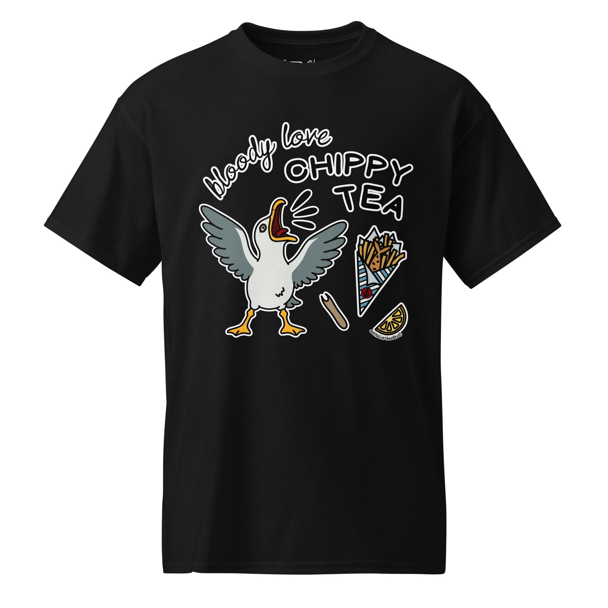 Unisex DryBlend® Classic Tee - 'Chippy Tea' T-Shirt