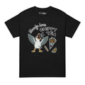Unisex DryBlend® Classic Tee - 'Chippy Tea' Black T-Shirt