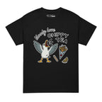 Unisex DryBlend® Classic Tee - 'Chippy Tea' Black T-Shirt
