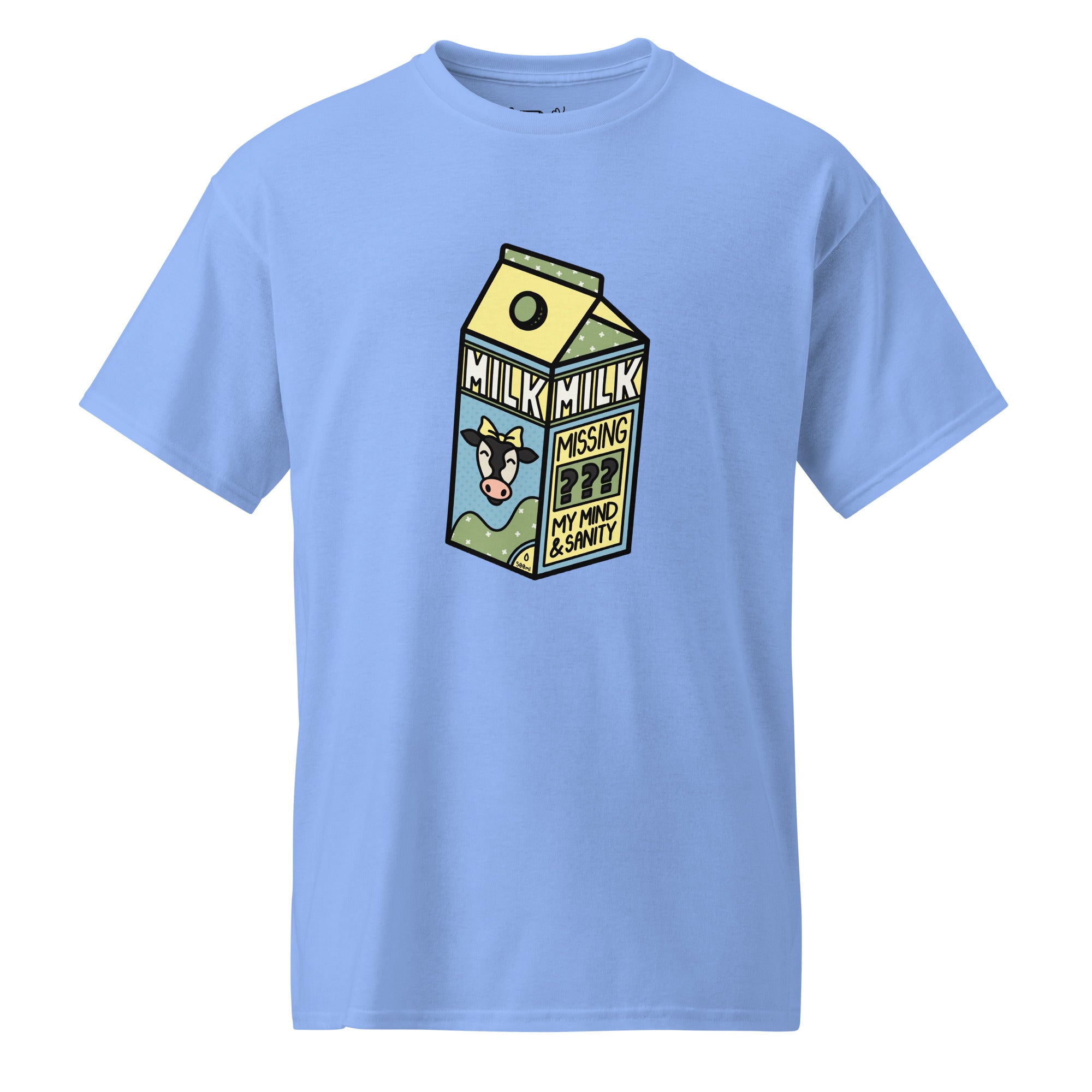 Unisex DryBlend® Classic Tee - 'Got Milk?' Carolina Blue T-Shirt