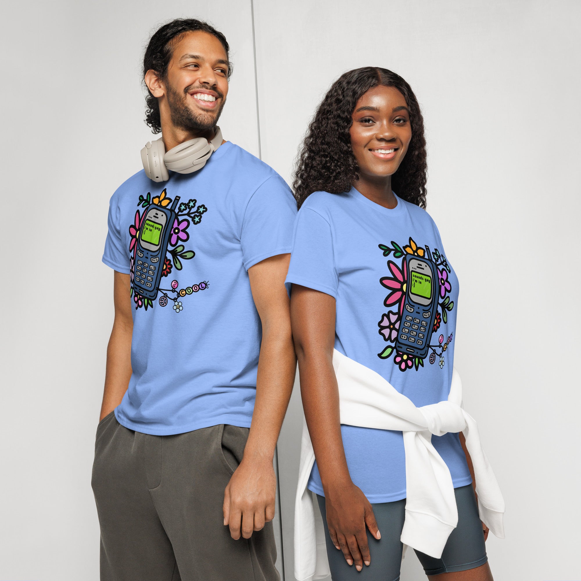 Unisex DryBlend® Classic Tee - 'Text Me' T-Shirt