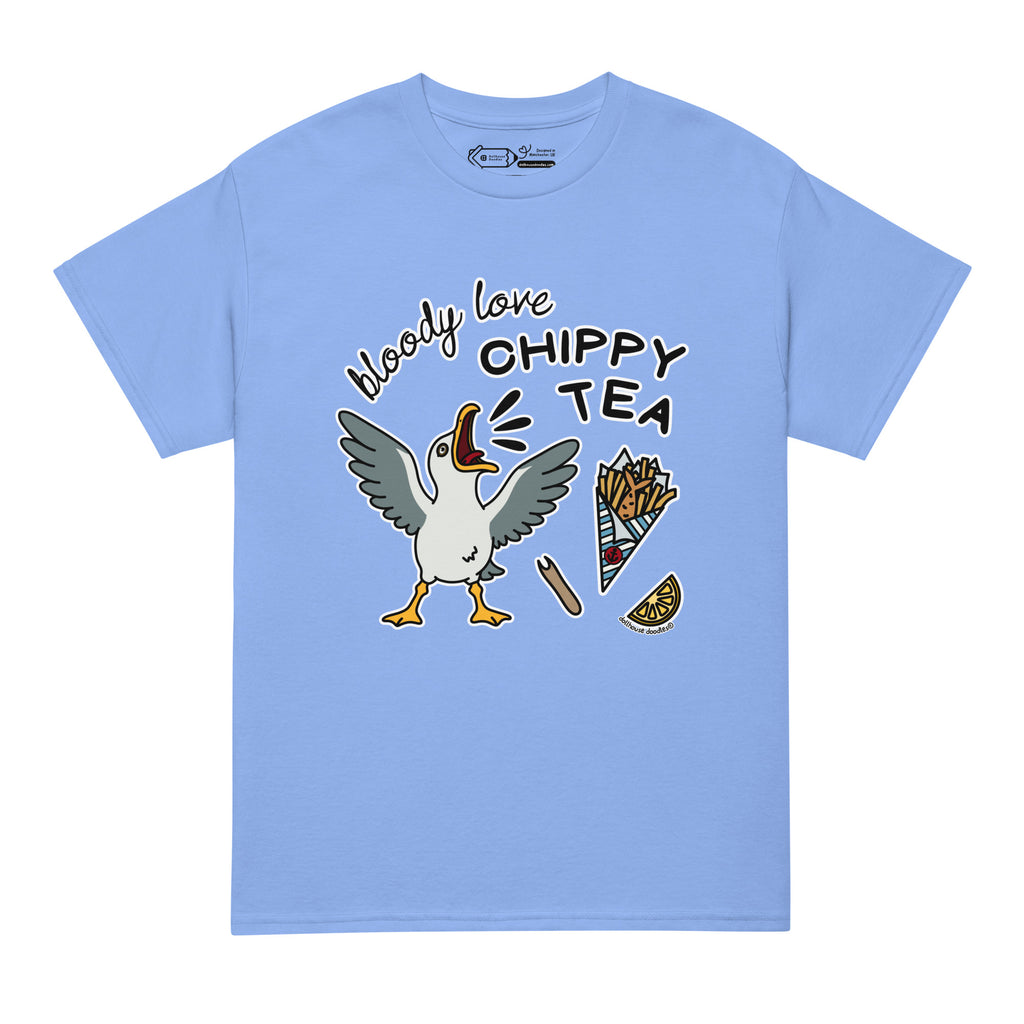 Unisex DryBlend® Classic Tee - 'Chippy Tea' T-Shirt