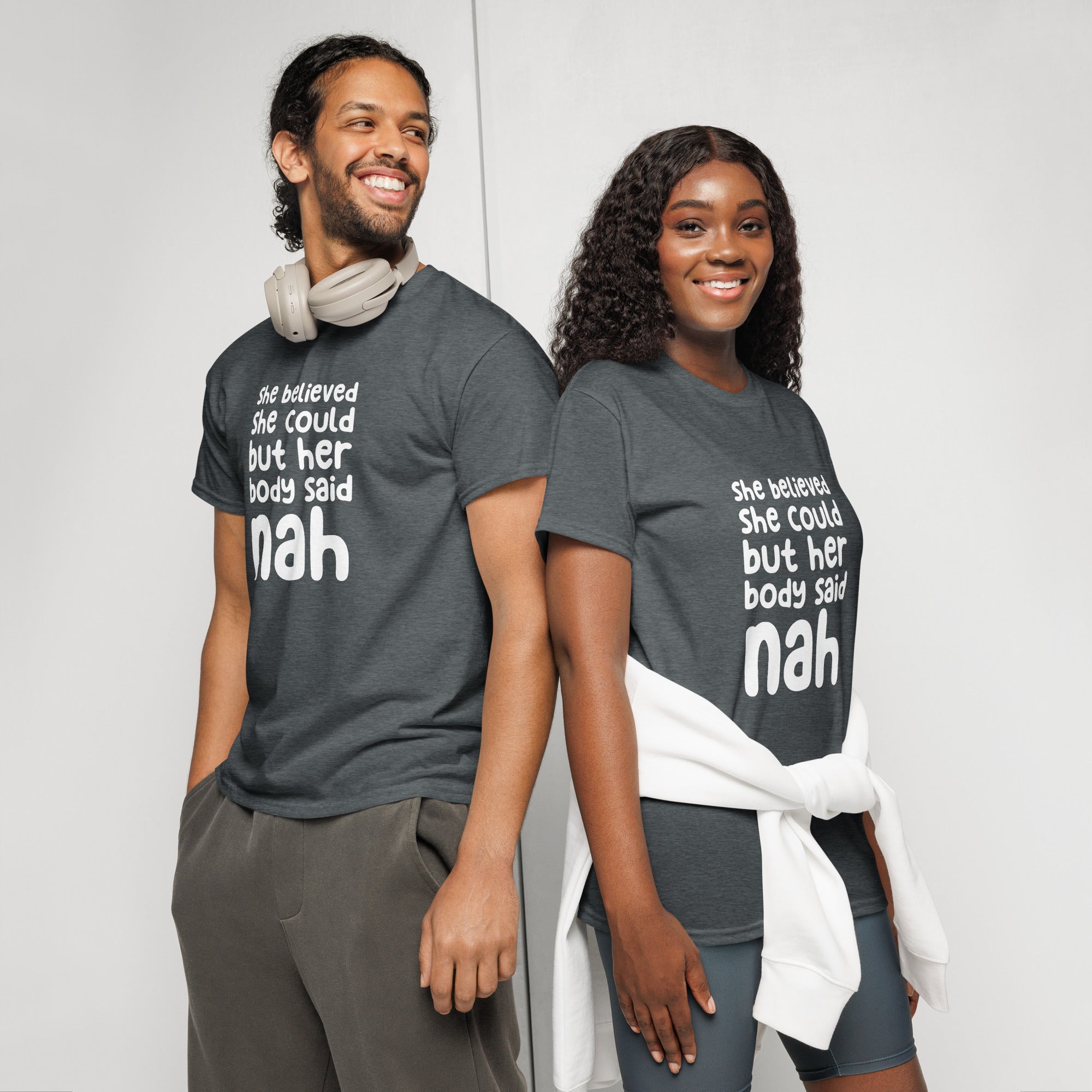 Unisex DryBlend® Classic Tee - 'Nah' T-Shirt