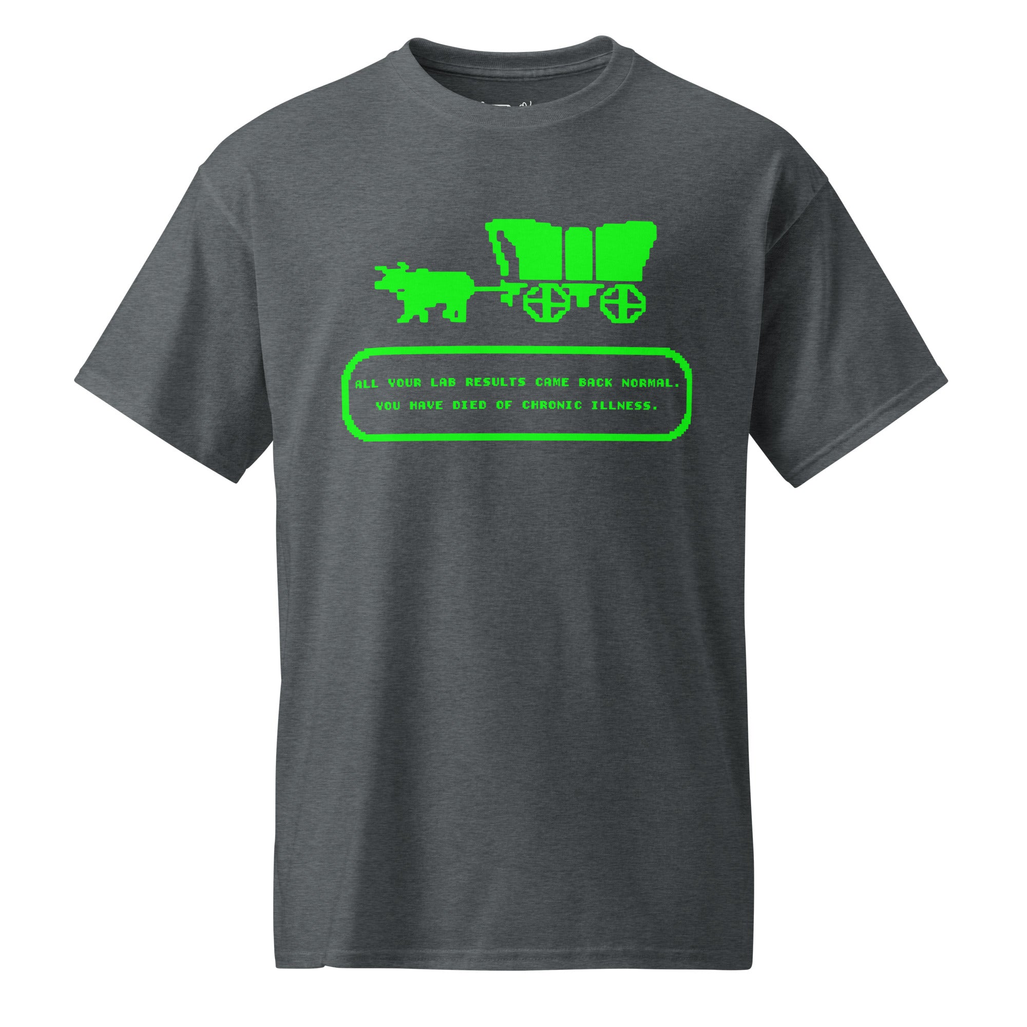 Unisex DryBlend® Classic Tee - 'Oregon Trail' Dark Heather T-Shirt