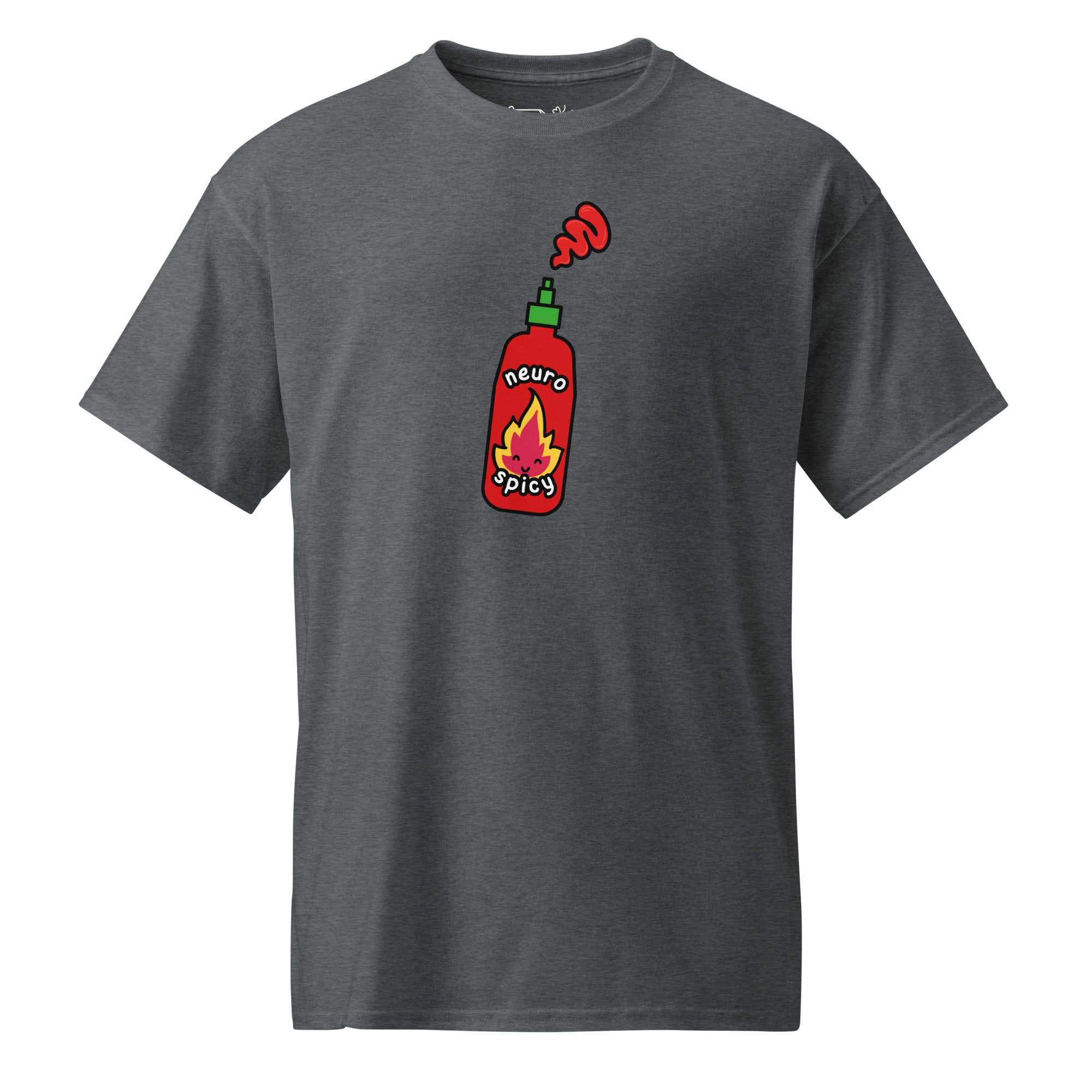 Unisex DryBlend® Classic Tee - 'Neuro Spicy' Dark Heather T-Shirt