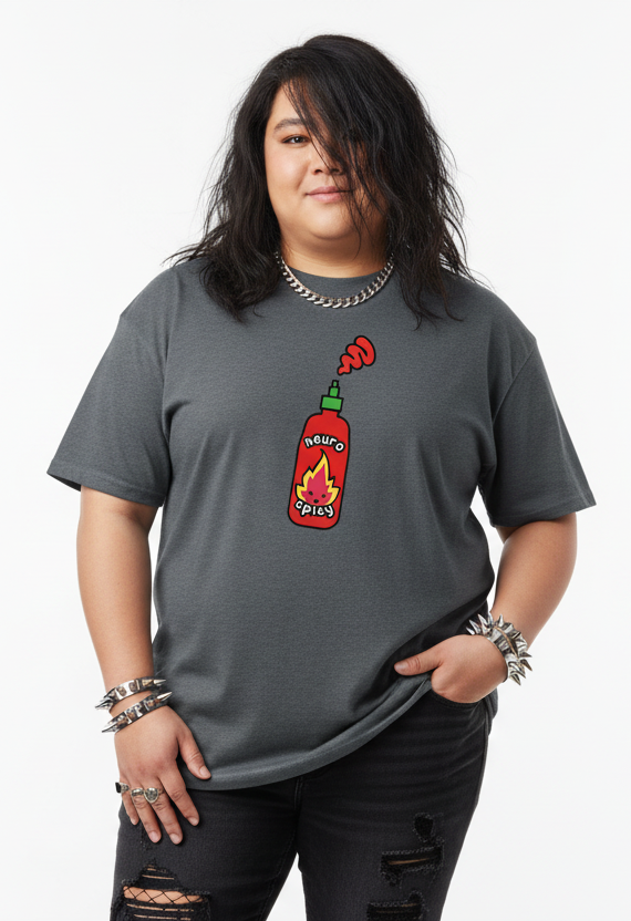Unisex DryBlend® Classic Tee - 'Neuro Spicy' T-Shirt
