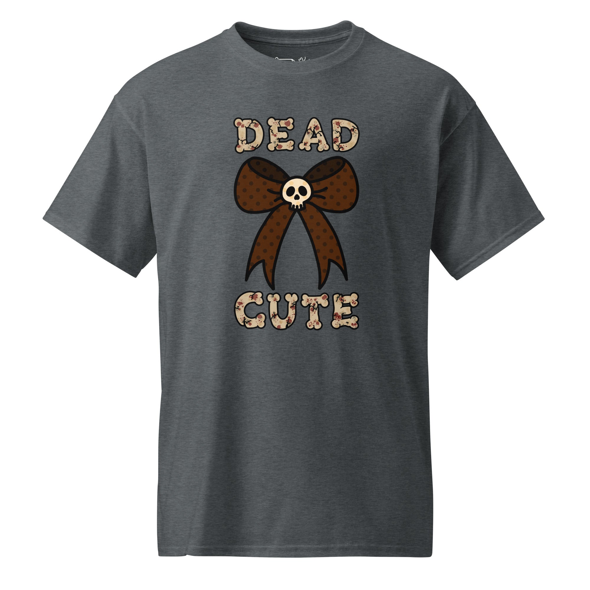 Unisex DryBlend® Classic Tee - 'Dead Cute' Dark Heather T-Shirt