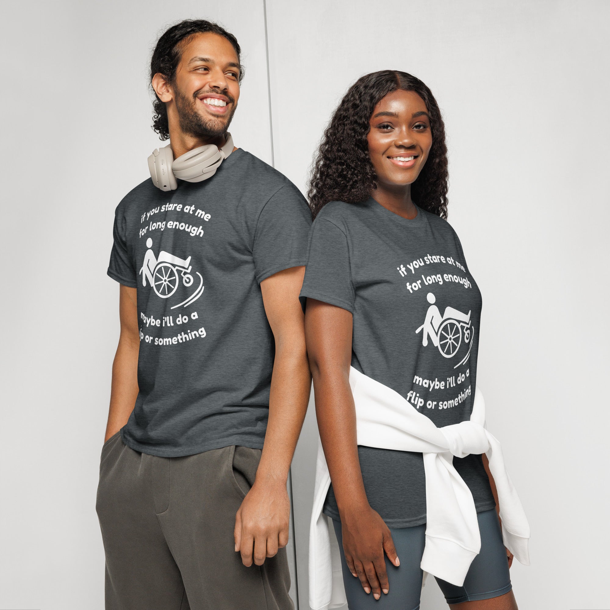 Unisex DryBlend® Classic Tee - 'Stare At Me' T-Shirt