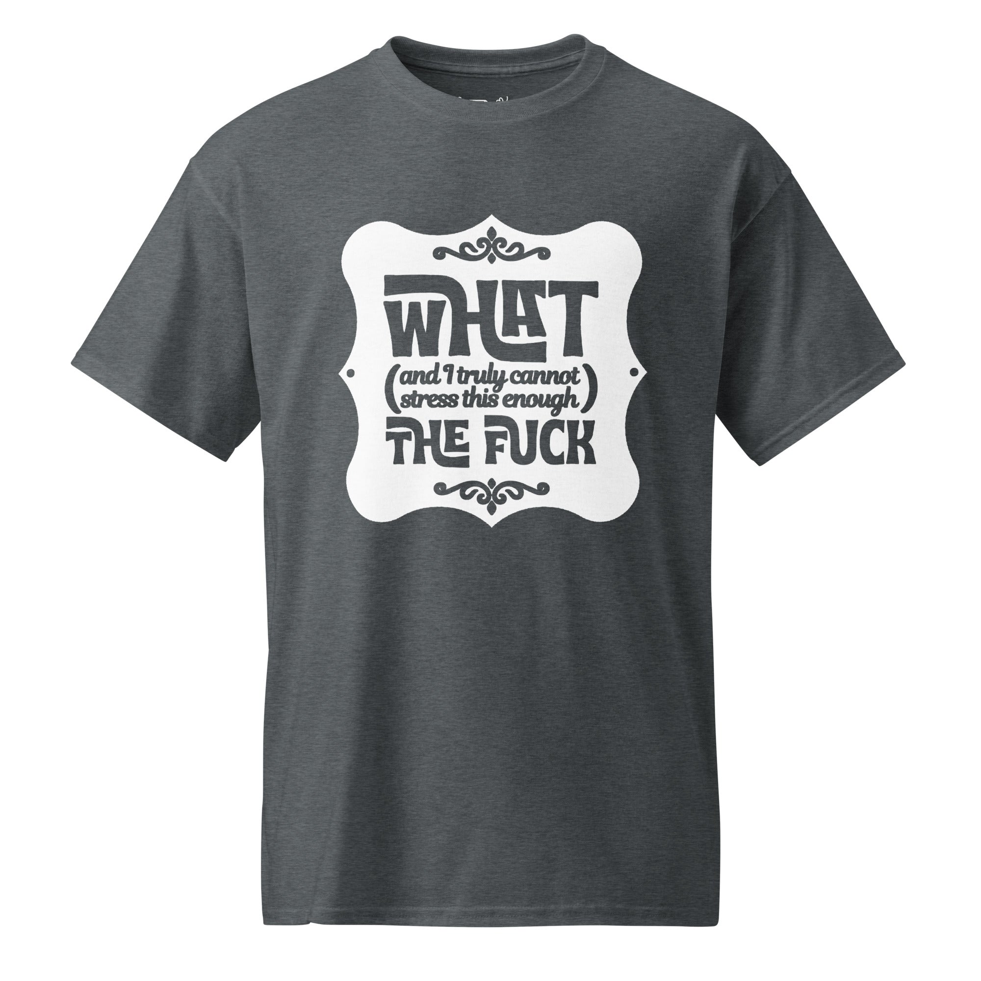 Unisex DryBlend® Classic Tee - 'Cannot Stress This Enough' Dark Heather T-Shirt