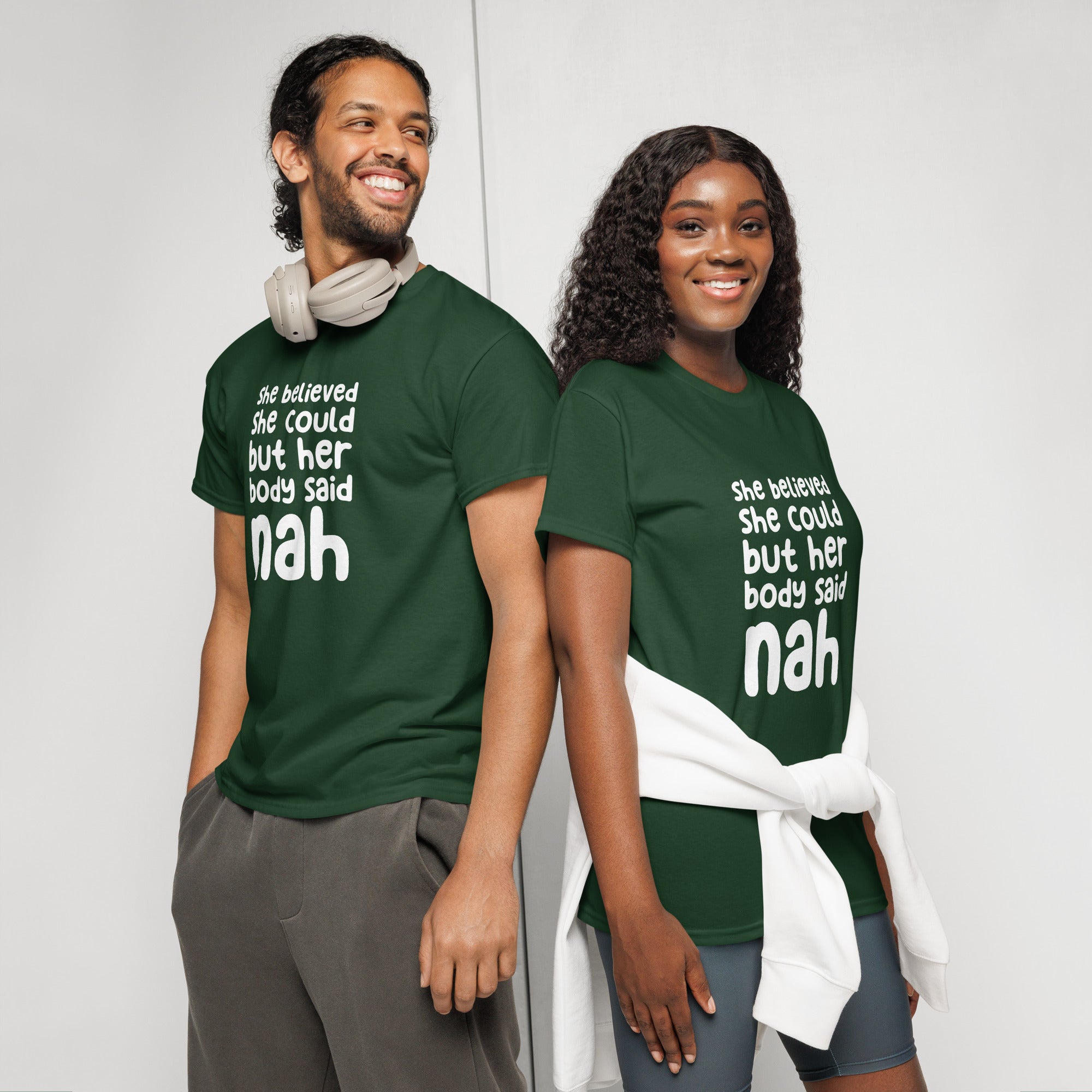 Unisex DryBlend® Classic Tee - 'Nah' T-Shirt