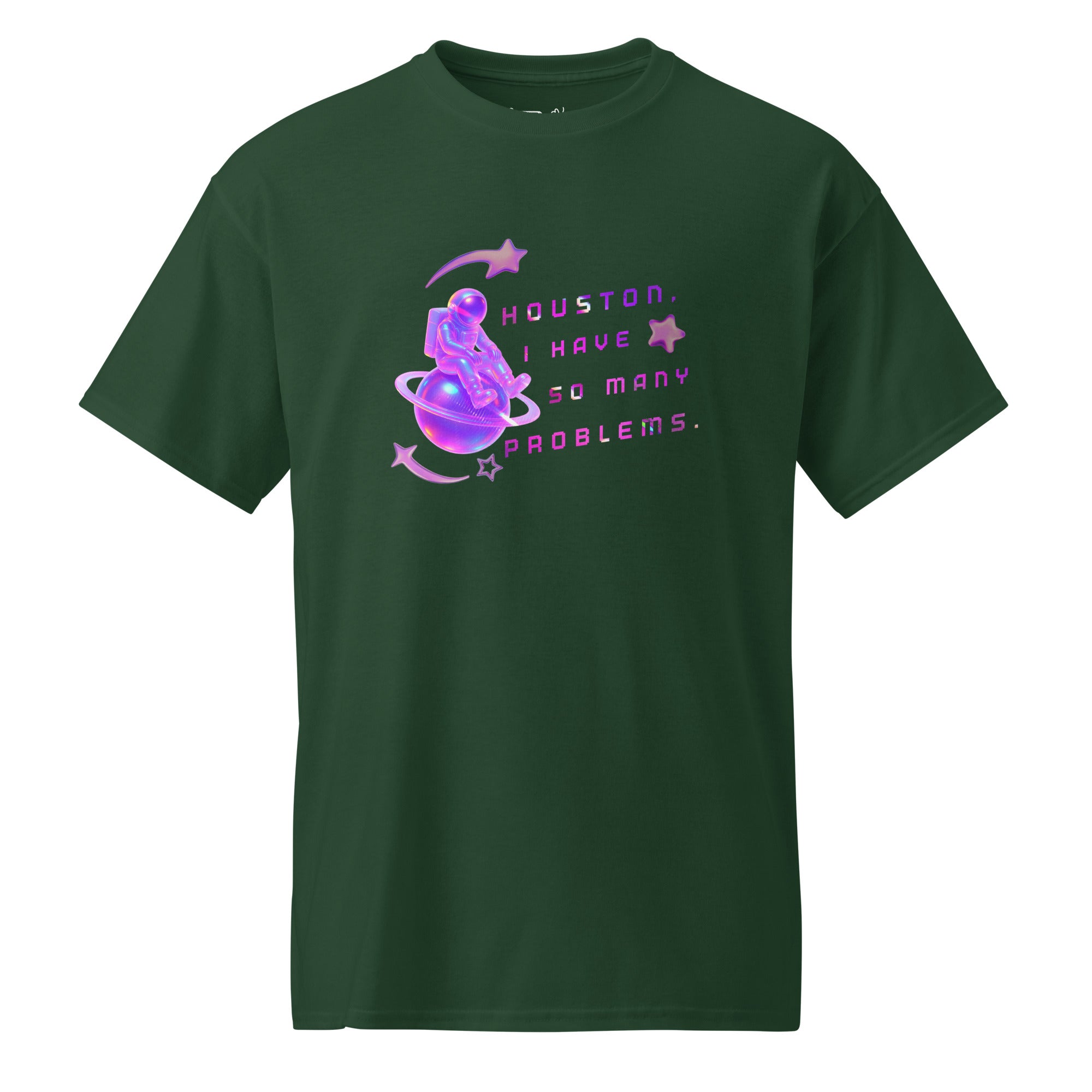 Unisex DryBlend® Classic Tee - 'Houston' Forest Green T-Shirt