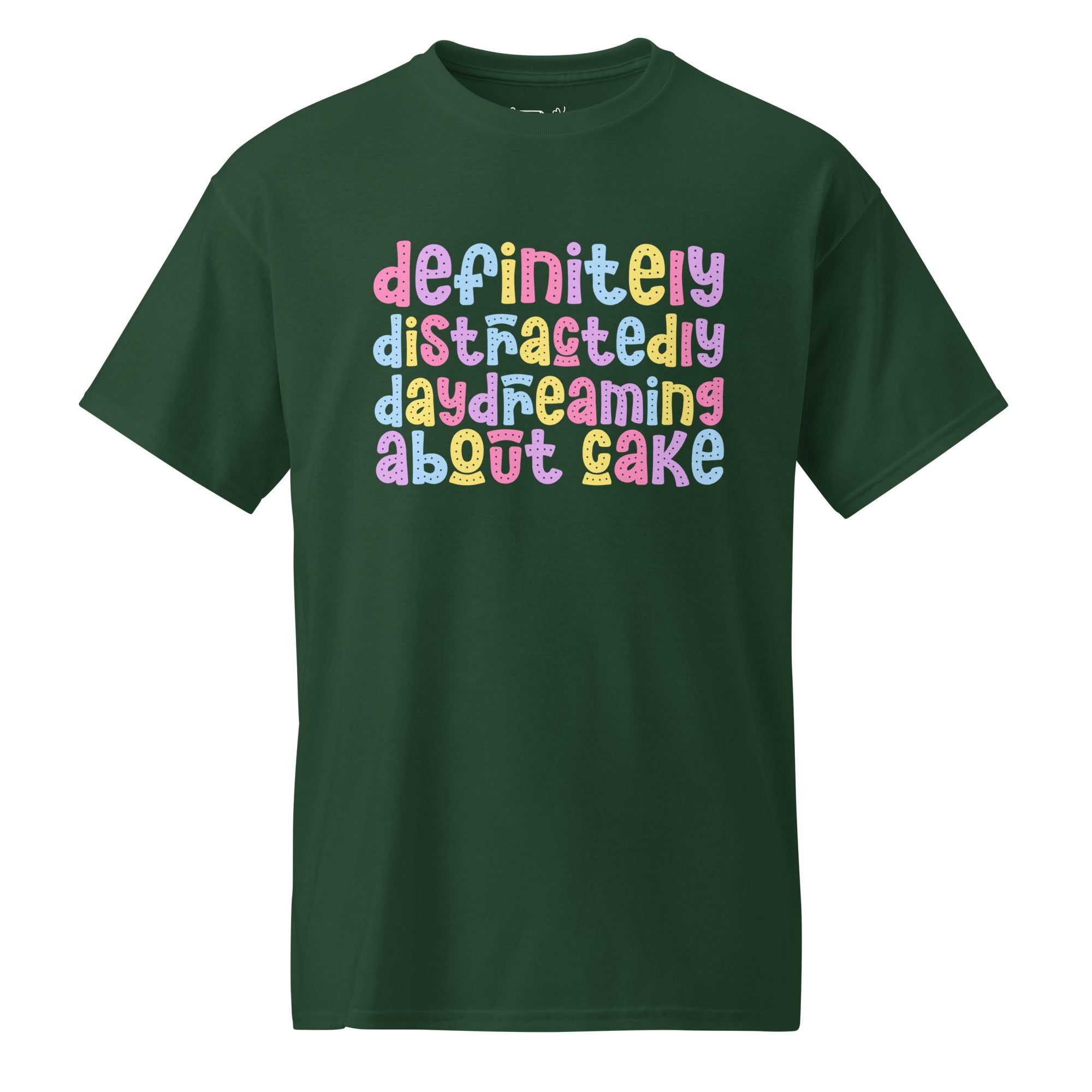Unisex DryBlend® Classic Tee - 'Daydreaming' Forest Green T-Shirt