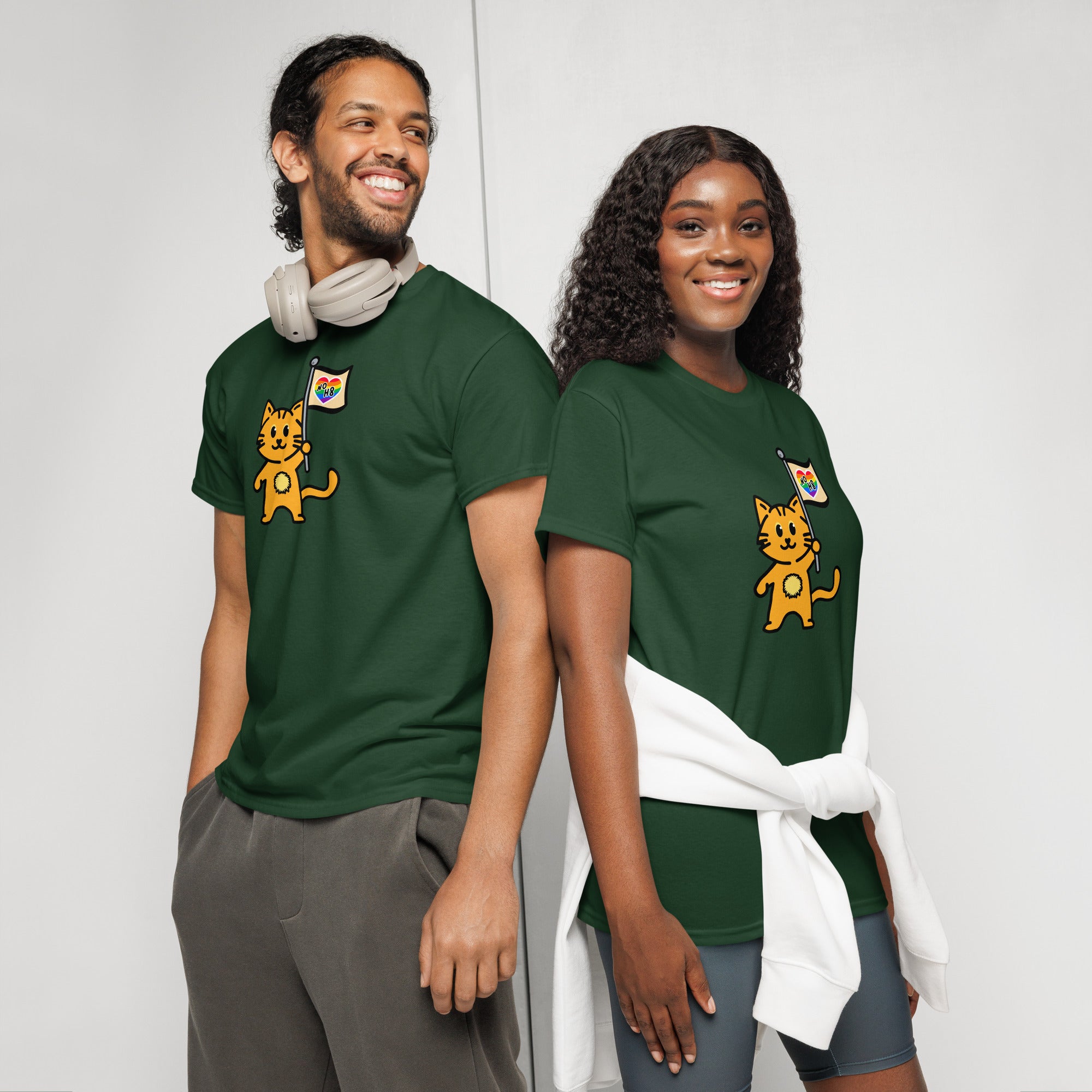 Unisex DryBlend® Classic Tee - 'No H8' T-Shirt