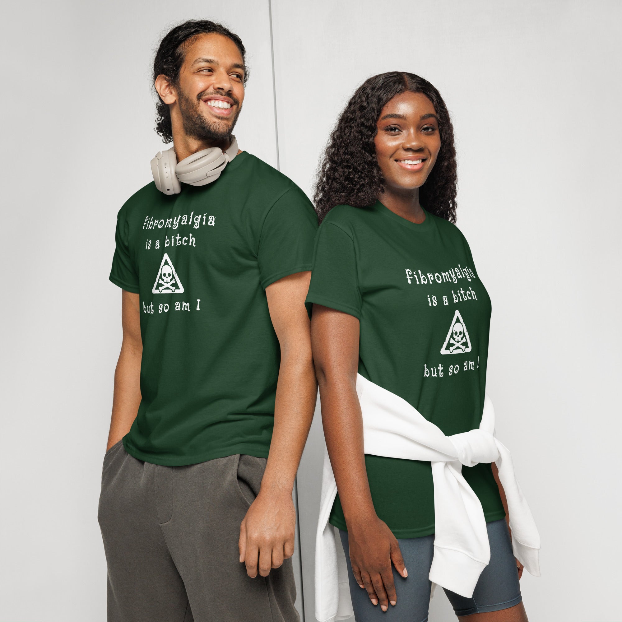 Unisex DryBlend® Classic Tee - 'Fibromyalgia' T-Shirt
