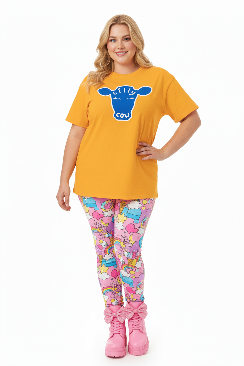 Unisex DryBlend® Classic Tee - 'Silly Cow' T-Shirt