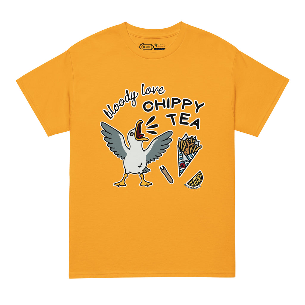 Unisex DryBlend® Classic Tee - 'Chippy Tea' T-Shirt