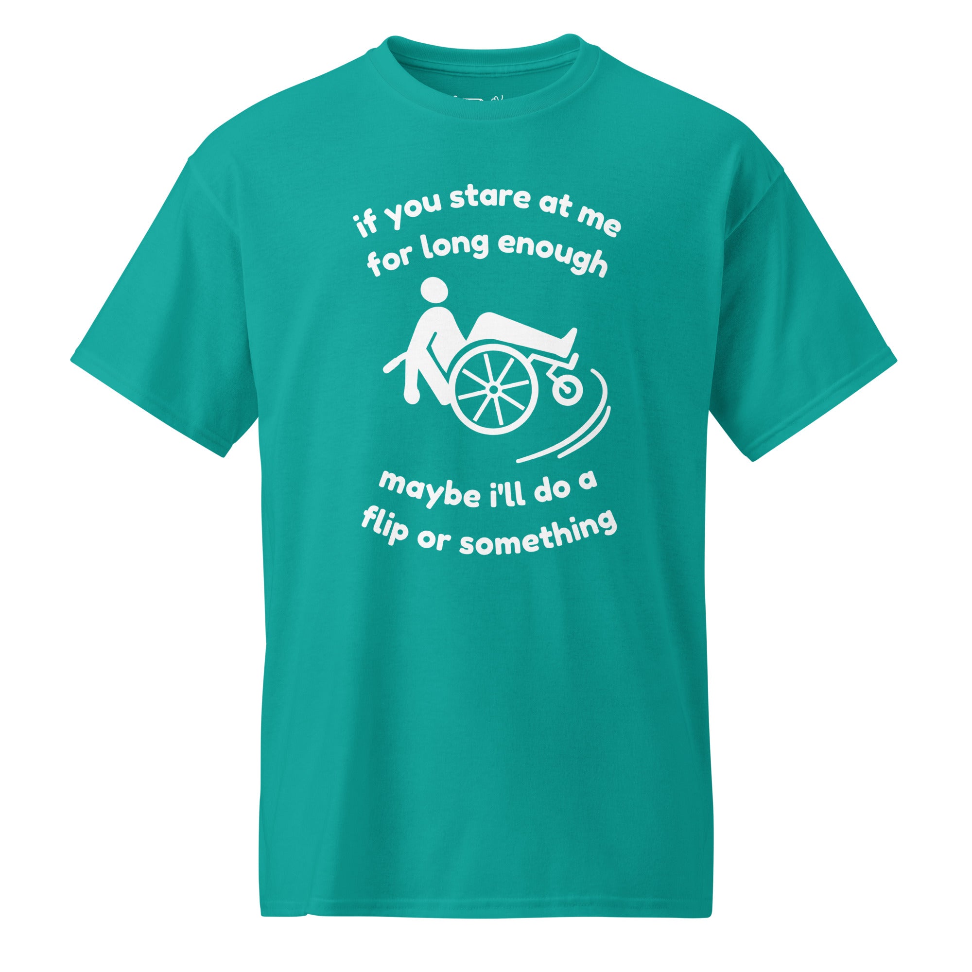 Unisex DryBlend® Classic Tee - 'Stare At Me' Jade Dome T-Shirt