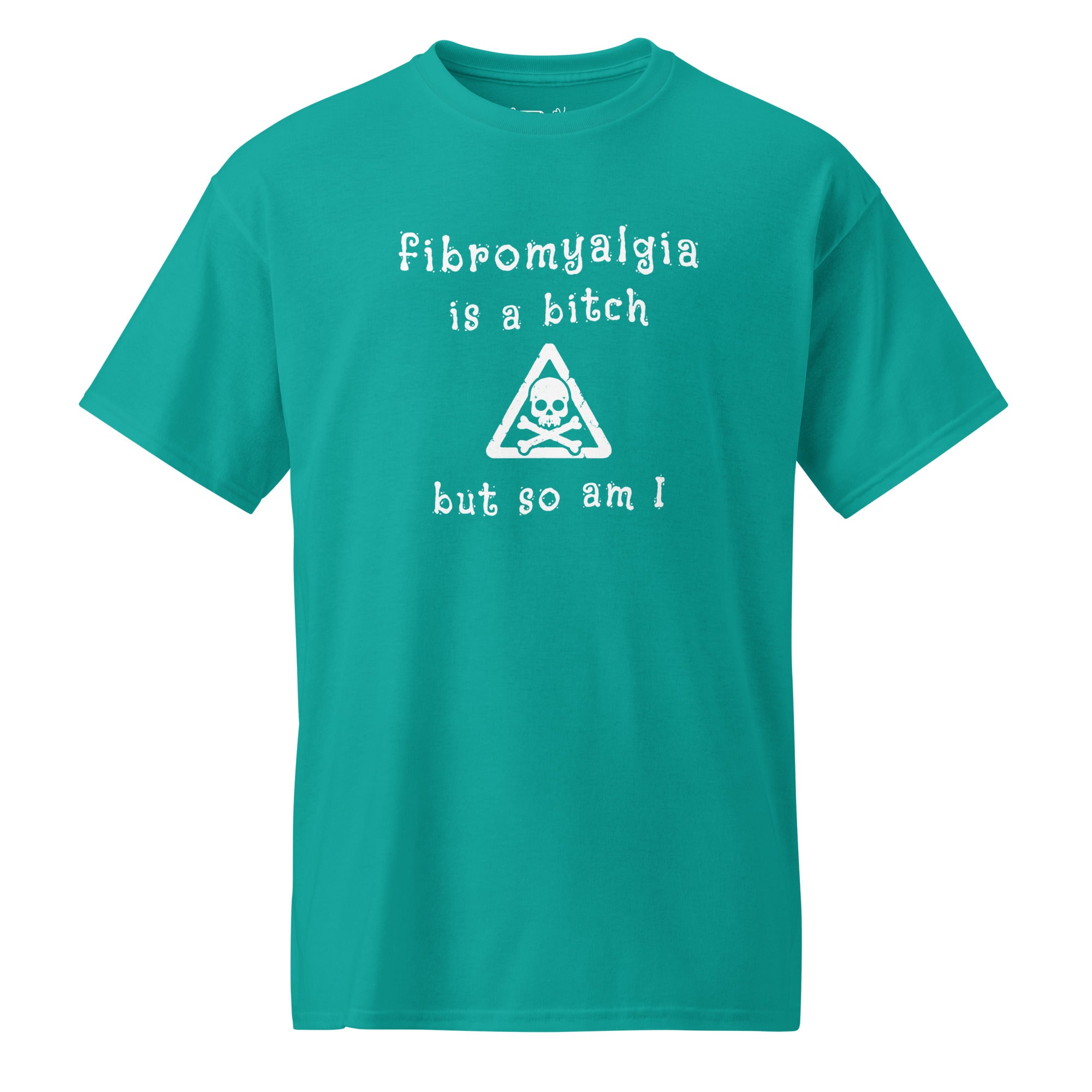 Unisex DryBlend® Classic Tee - 'Fibromyalgia' Jade Dome T-Shirt