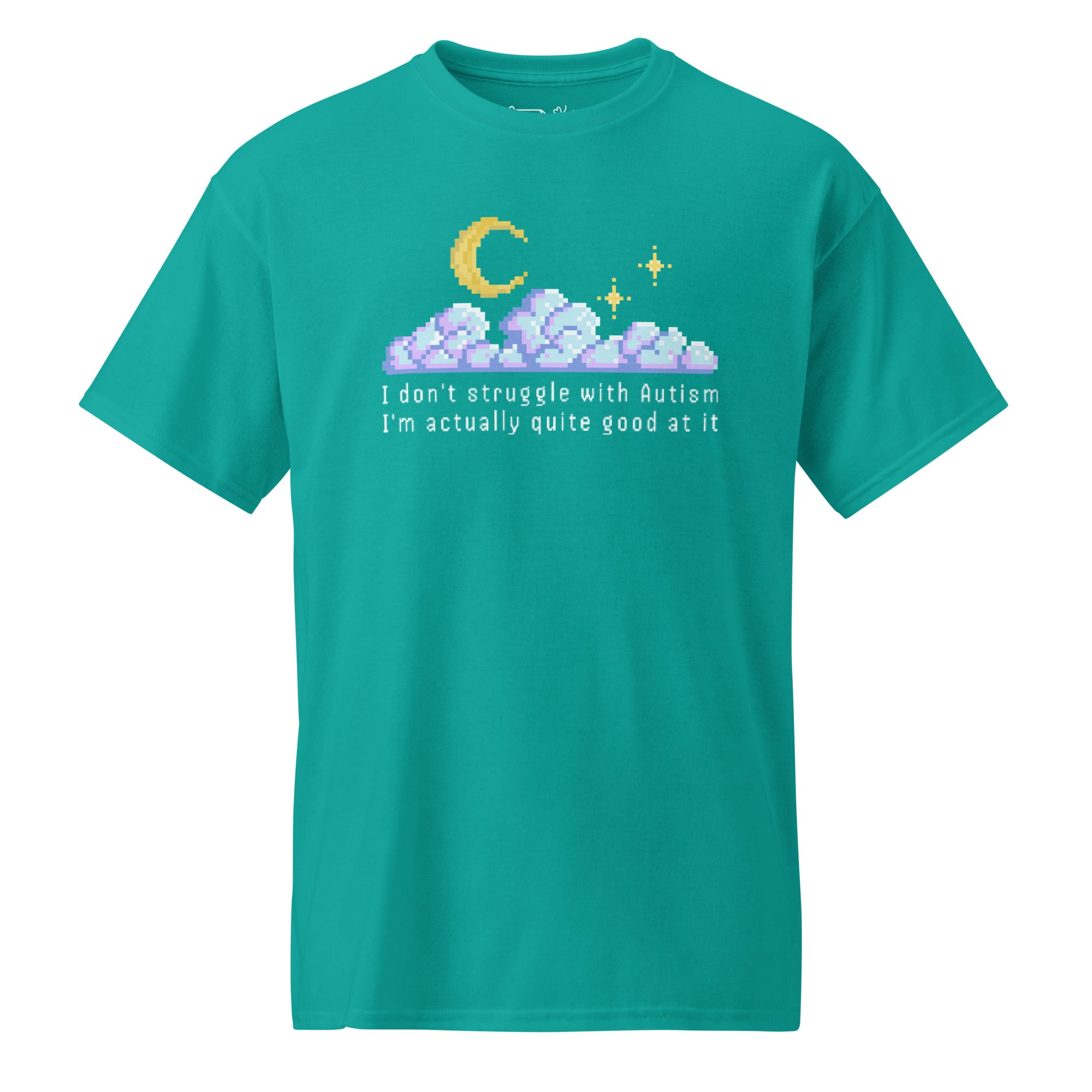 Unisex DryBlend® Classic Tee - 'I Don't Struggle' Jade Dome T-Shirt