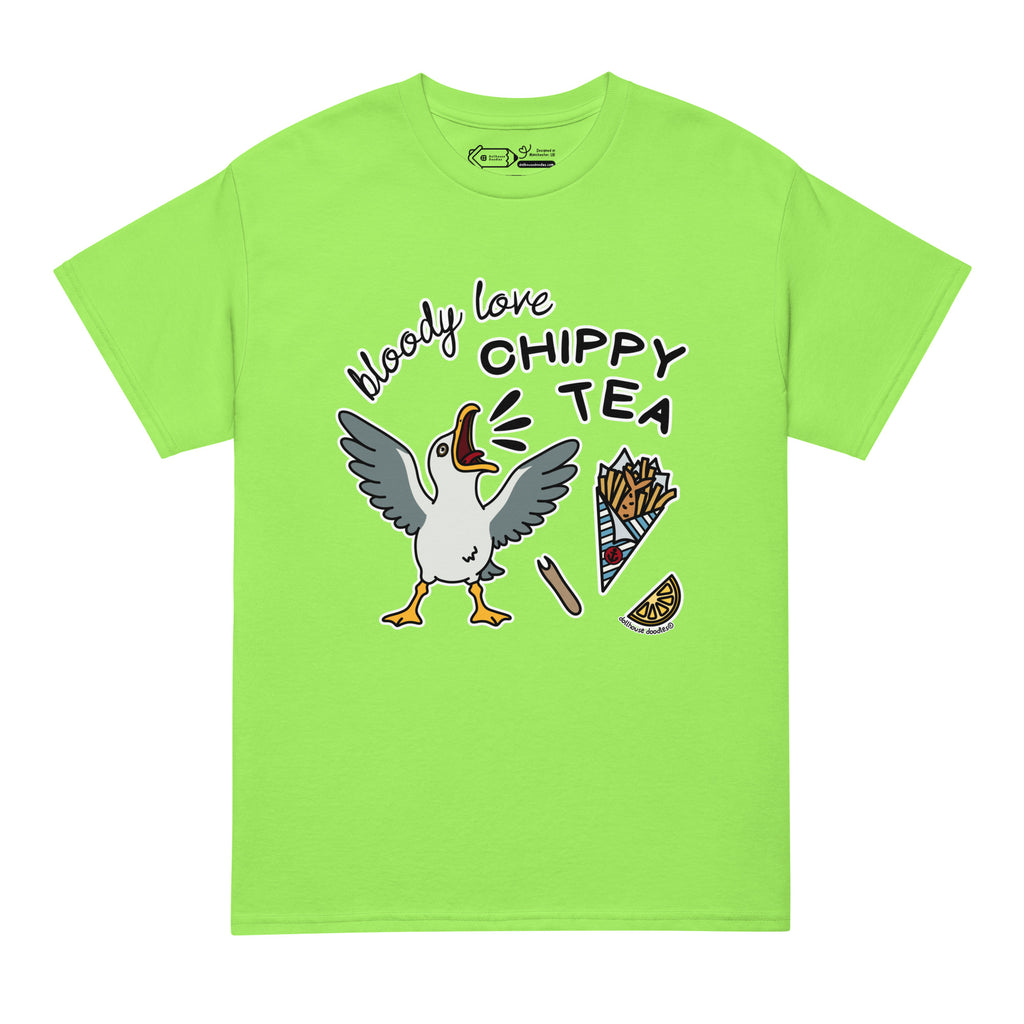 Unisex DryBlend® Classic Tee - 'Chippy Tea' T-Shirt