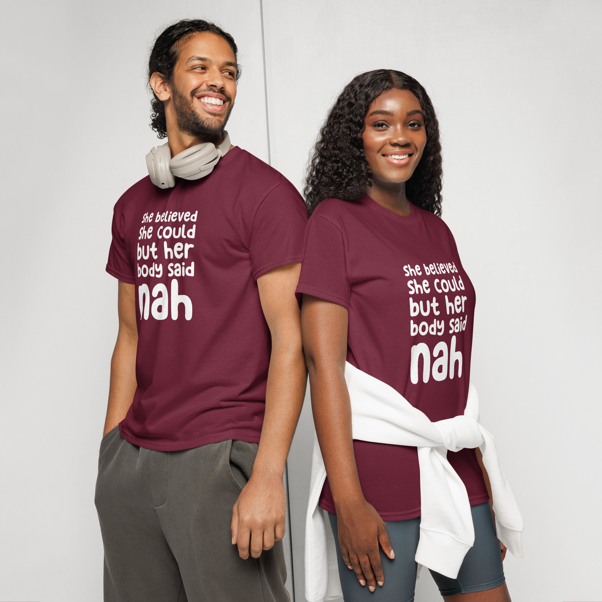 Unisex DryBlend® Classic Tee - 'Nah' T-Shirt