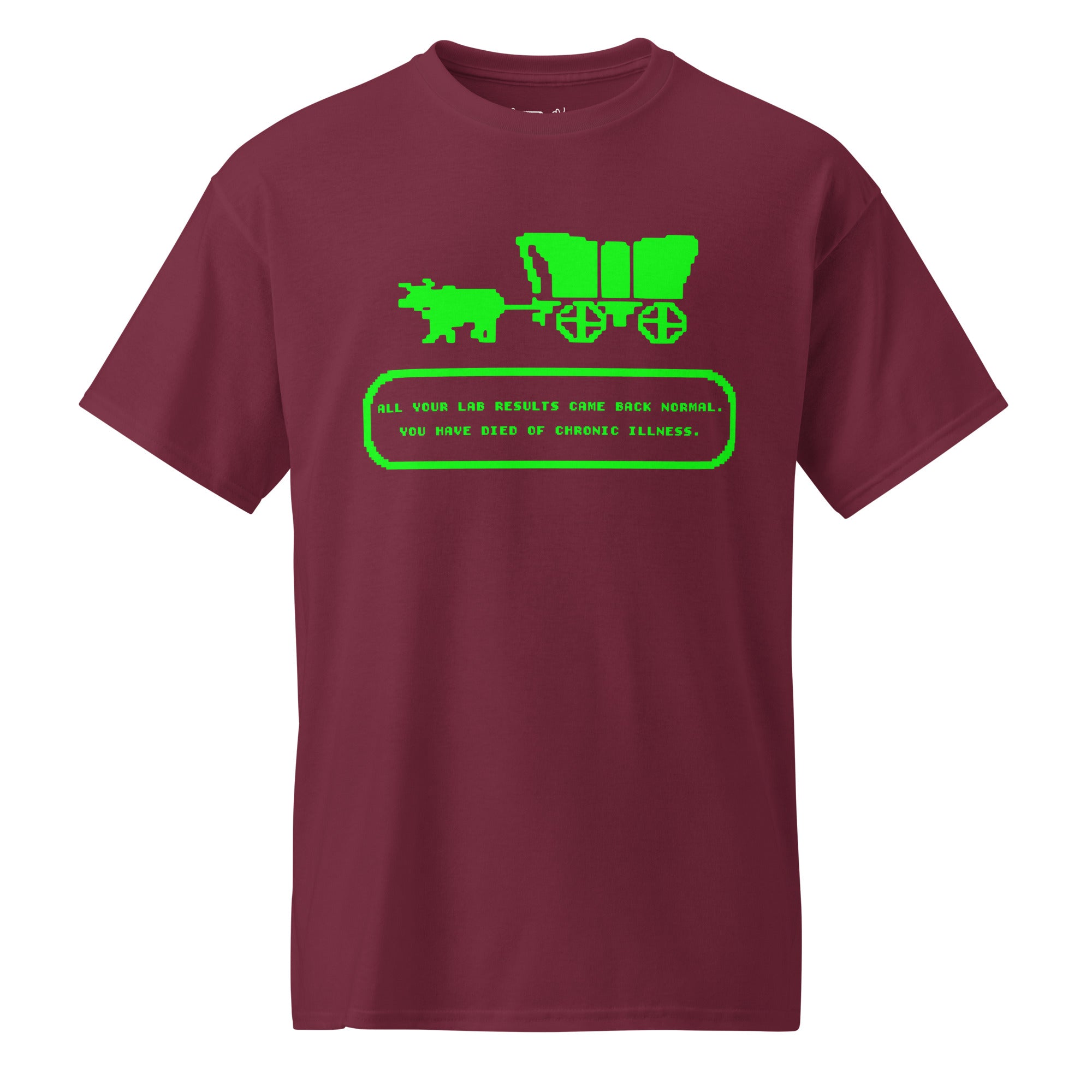 Unisex DryBlend® Classic Tee - 'Oregon Trail' Maroon T-Shirt
