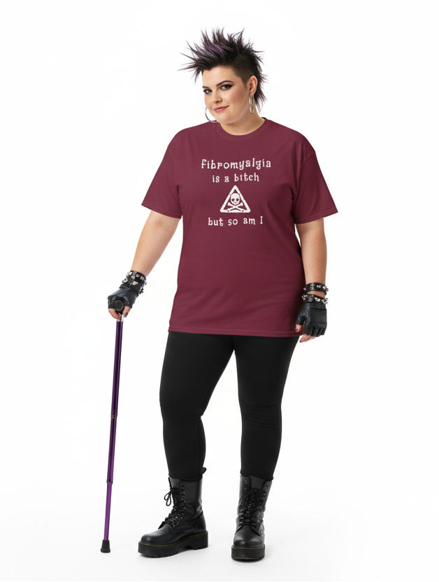 Unisex DryBlend® Classic Tee - 'Fibromyalgia' T-Shirt