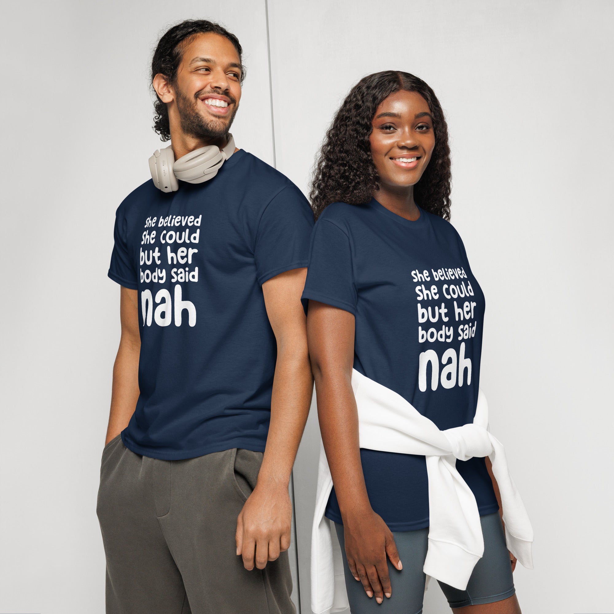 Unisex DryBlend® Classic Tee - 'Nah' T-Shirt