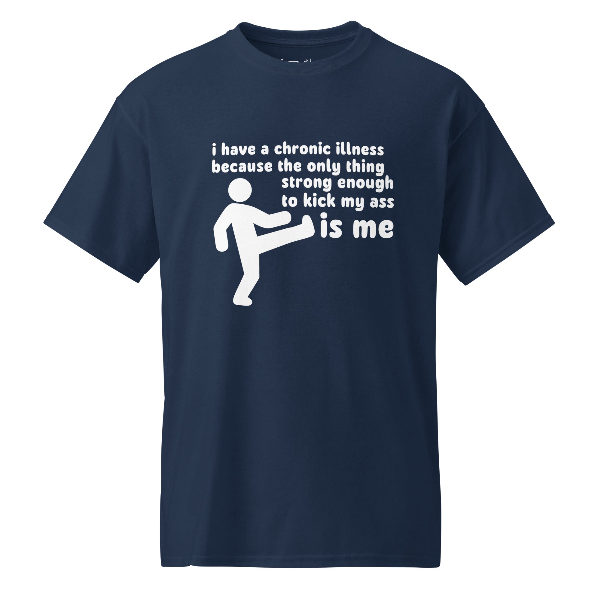 Unisex DryBlend® Classic Tee - 'Strong Enough' Navy T-Shirt