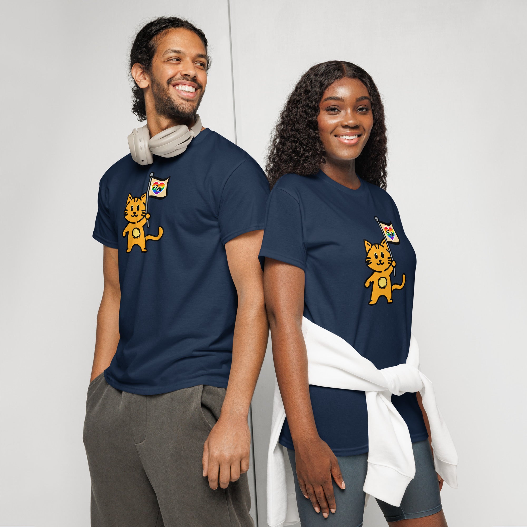 Unisex DryBlend® Classic Tee - 'No H8' T-Shirt